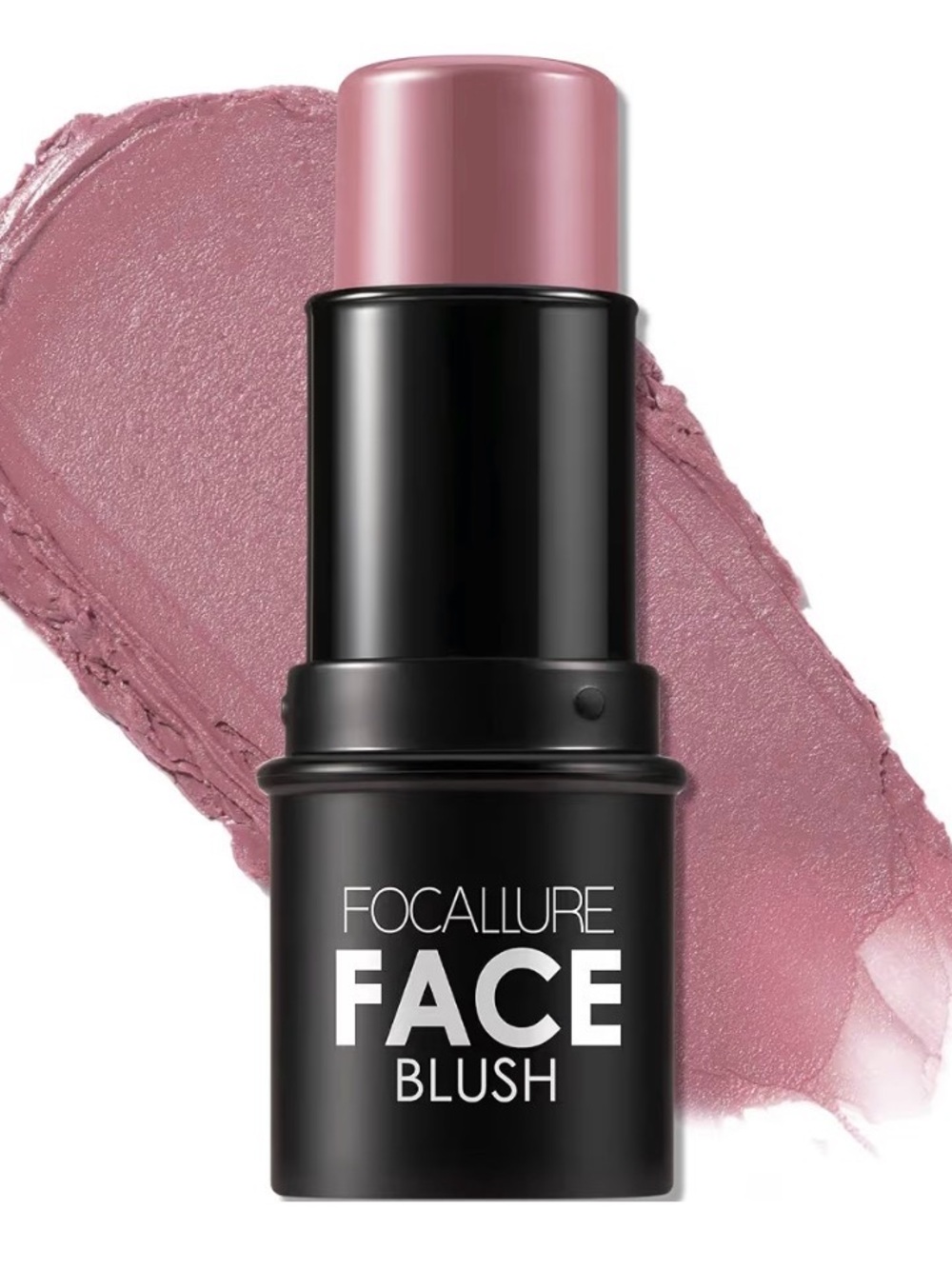 Focallure Cream Blush Stick Multi Use for cheeks lips eyes in Dusty Orchid Mauve